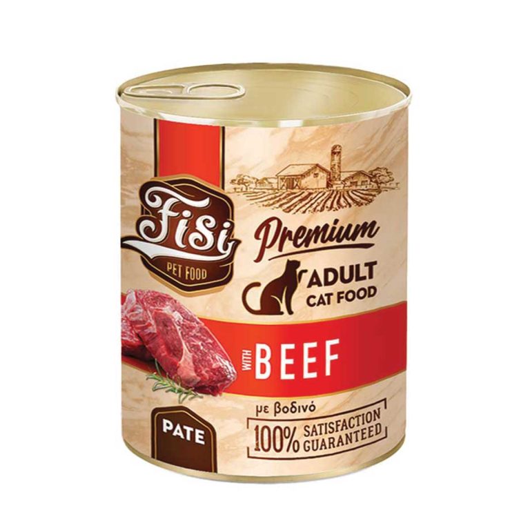 Fisi Premium Cat Adult with Beef 400gr (Βοδινό)