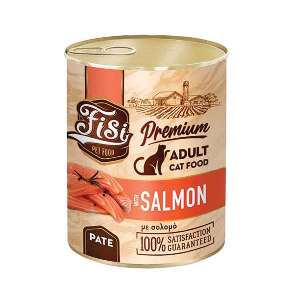 Fisi Premium Cat Adult with Salmon 400gr (Σολομός)