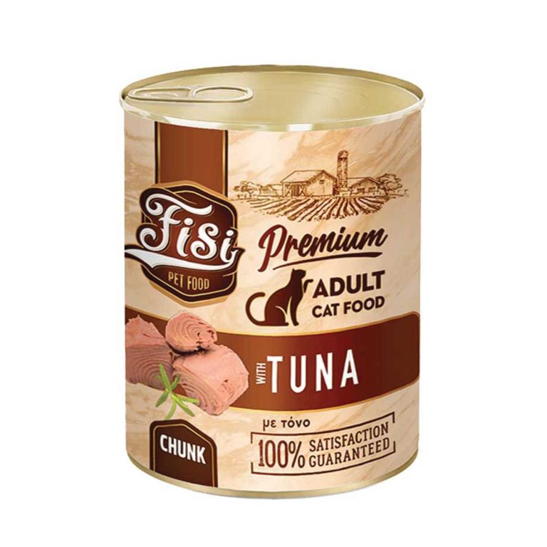 Fisi Premium Cat Adult with Tuna in Sauce 400gr (Τόνος σε Σάλτσα)