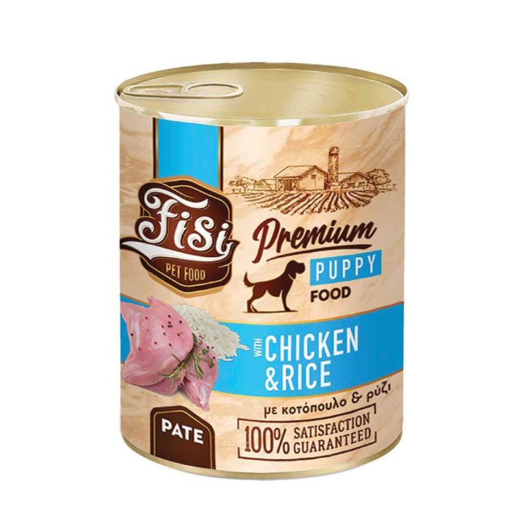 Fisi Premium Dog Puppy Chicken & Rice 400gr (Κοτόπουλο & Ρύζι)