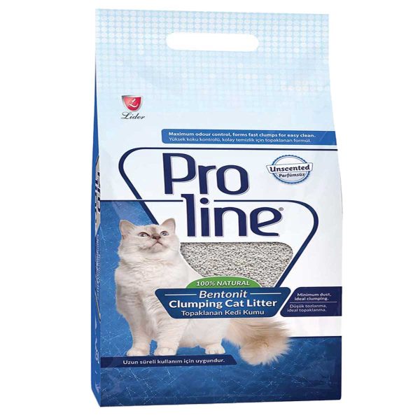 Proline 20lt Cat Litter Bentonine με Φυσικό Άρωμα