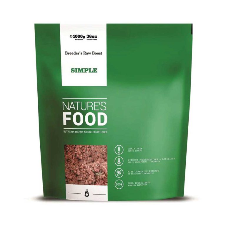 Barf - Nature's Food Simple Breeder's Bag 1kg