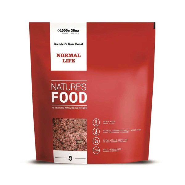 Barf - Nature's Food Normal Life Breeder's Bag 1kg