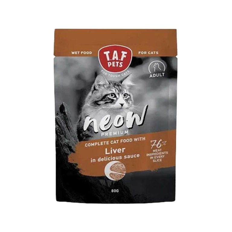 Taf Pets Neow Premium Adult Cat Liver in Delicious Sauce 80gr (Συκώτι)