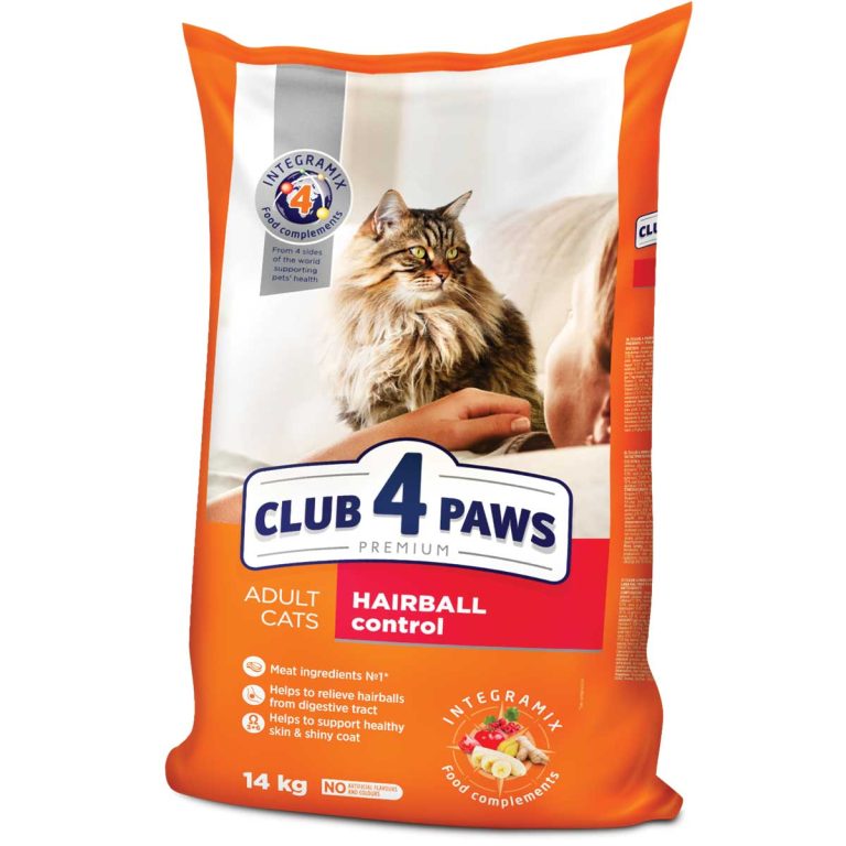 Club 4 Paws Premium Hairball Control Cat 14kg (Κατάλληλη και για Στειρωμένα)