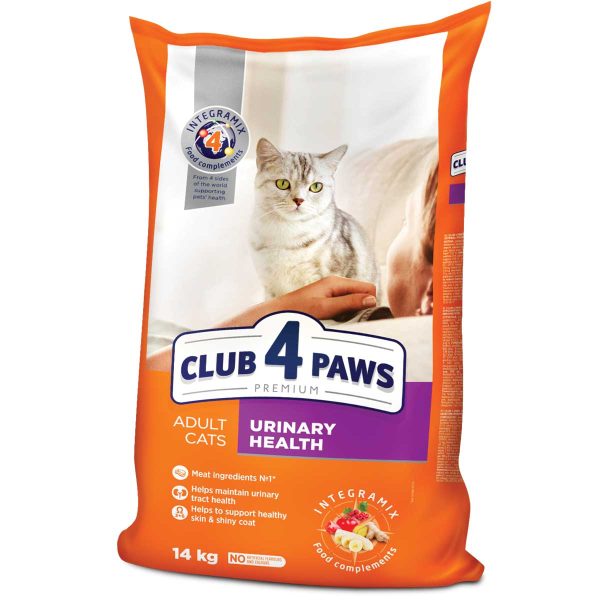 Club 4 Paws Premium Urinary Cat με Κοτόπουλο (Κατάλληλη Και Για Στειρωμένα) 14kg