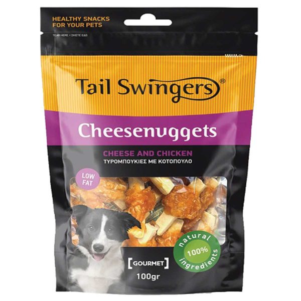 Tail Swingers Cheesenuggets Cheese & Chicken 100gr (Τυρί - Κοτόπουλο)