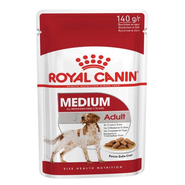 Royal Canin Medium Adult 140gr (in Sauce)