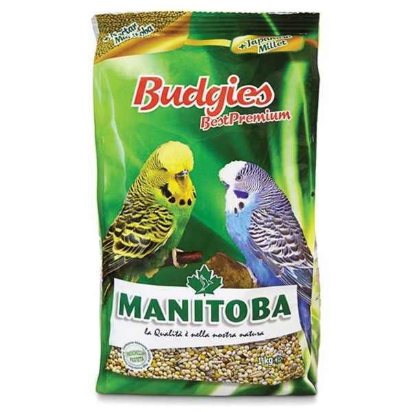 Manitoba Budgies Best Premium Τροφή για Παπαγαλάκια 1kg