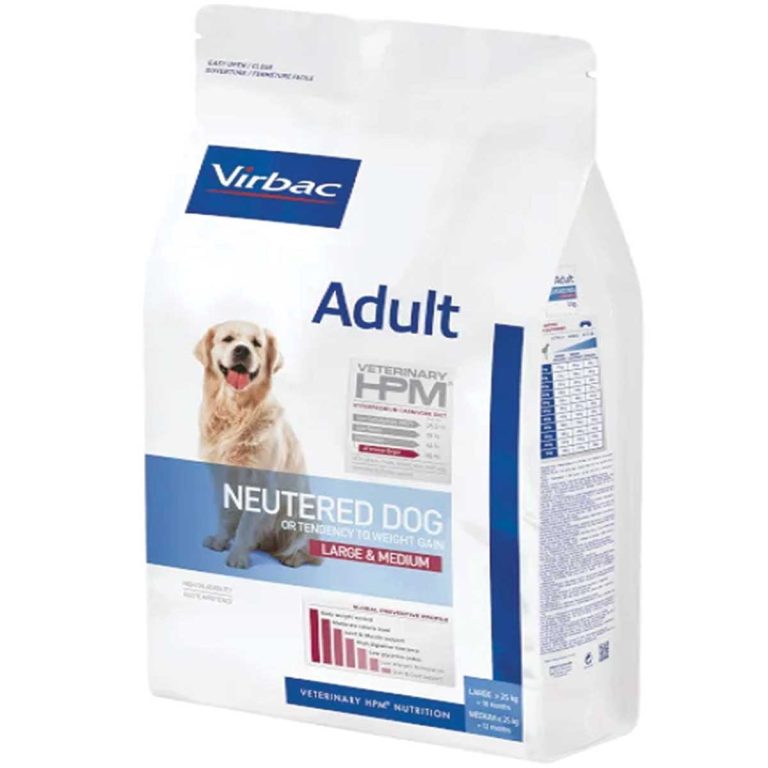 Virbac Adult Neutered Dog Large & Medium 12kg