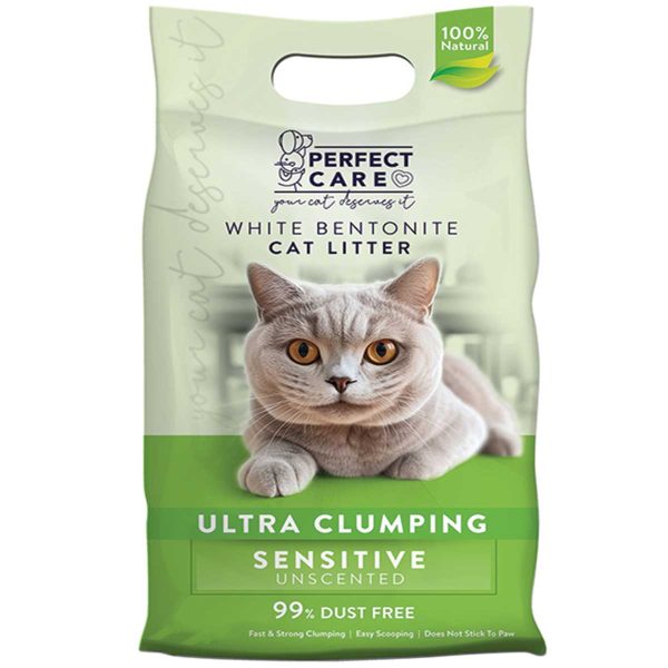 Perfect Care Cat Litter Betonite Sensitive 5lt (Μπετονίτης - για Ευαίσθητες Γάτες)