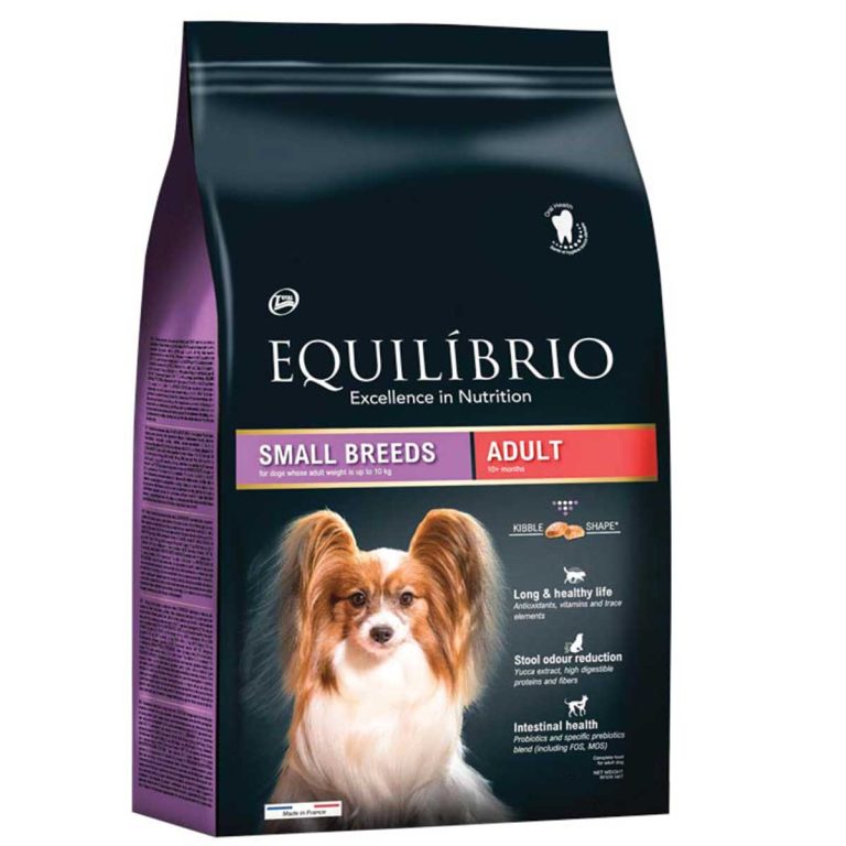 Equilibrio Adult Small Breed with Poultry & Rice 2kg (Πουλερικά - Ρύζι)