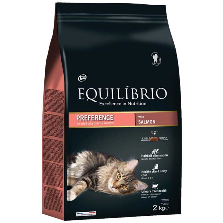 Equilibrio Adult Cat with Salmon & Rice 2kg (Σολομός - Ρύζι)