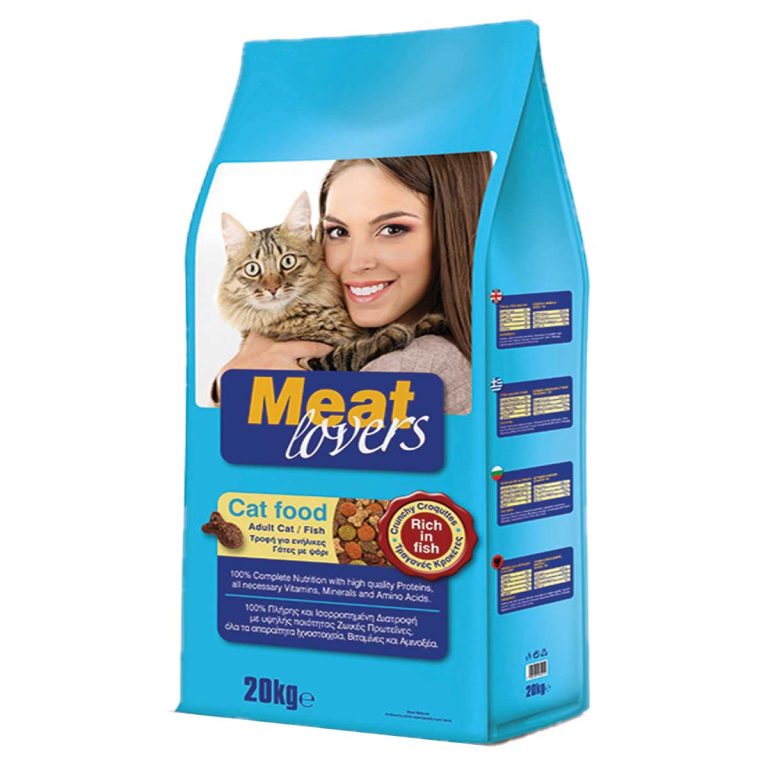 Meat Lovers Adult Cat with Fish 20kg (Ψάρι) (Multicolor)