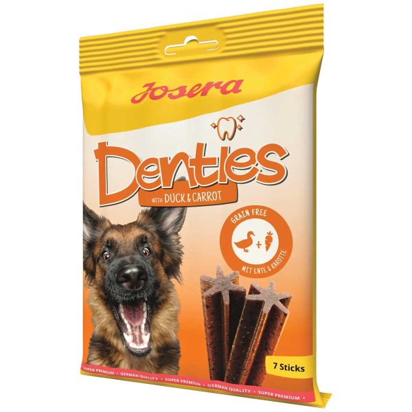 Josera Denties with Duck & Carrot 180gr (7pcs) - Πάπια & Καρότο