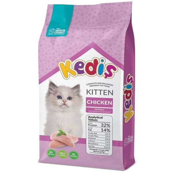 Maya Family Kedis Kitten Cat Chicken 15kg (Γατάκια - με Κοτόπουλο)