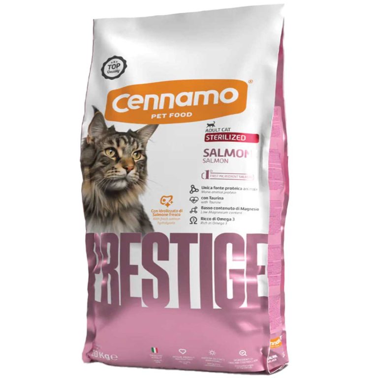 Cennamo Prestige Cat Sterilised with Salmon 10kg (Σολομός)