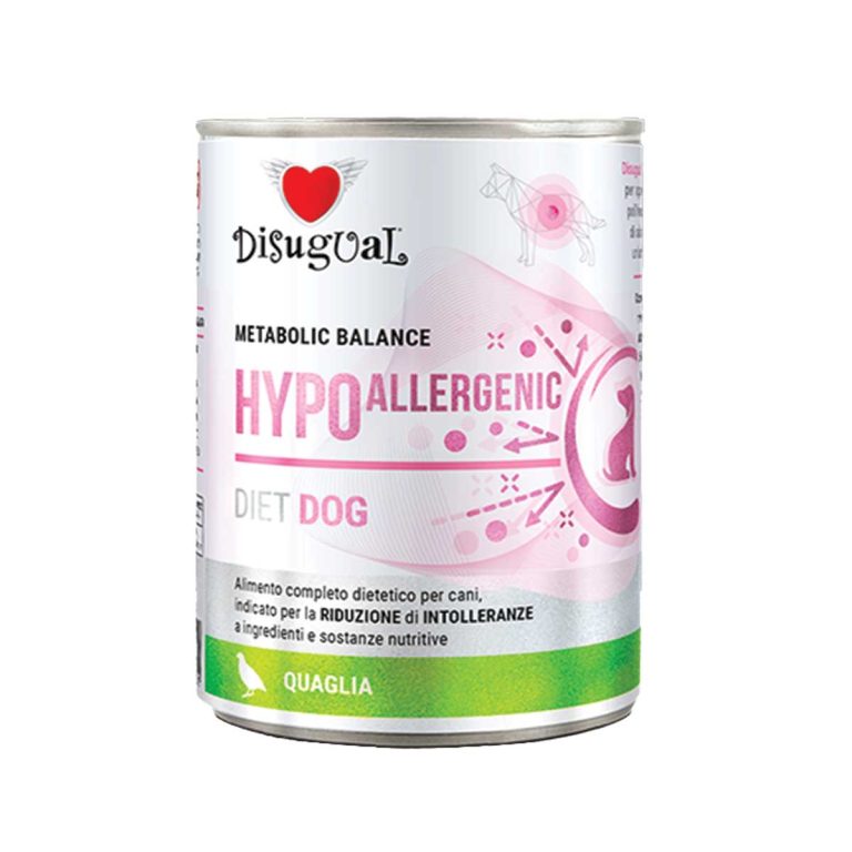 Disugual Metabolic Balance Dog Hypoallergenic with Quail 400gr (Ορτύκι)