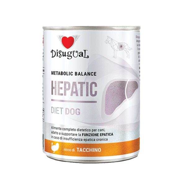 Disugual Metabolic Balance Dog Hepatic with Turkey 400gr (Γαλοπούλα)