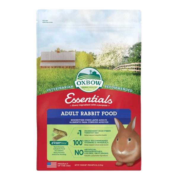 Oxbow Essentials Adult Rabbit Food 2.25kg (5lb)