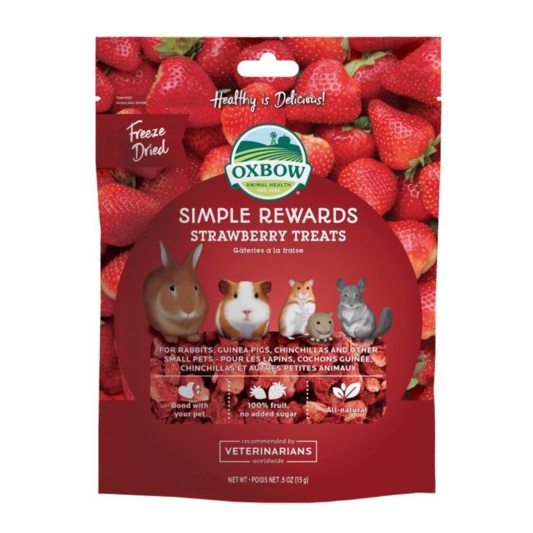 Oxbow Simple Rewards Strawberry Treats 15gr (0.5oz)