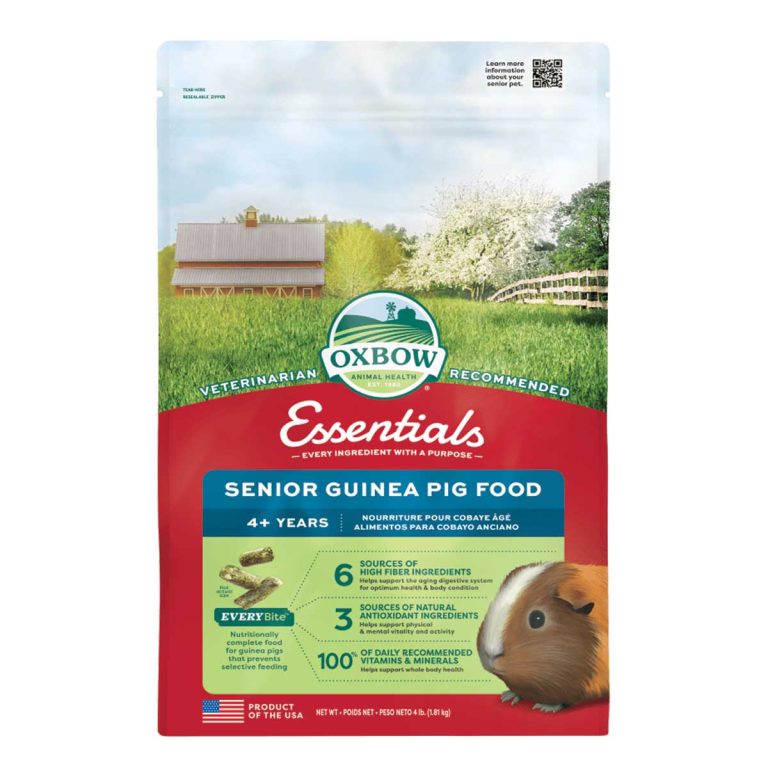 Oxbow Essentials Senior Guinea Pig Food 1.81kg (4lb)