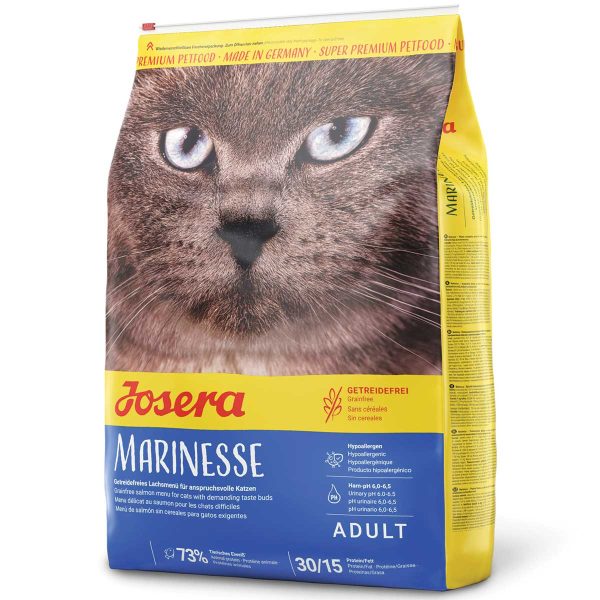 Josera Marinesse 30/15 Adult Cat Hypoallergenic Grain Free with Salmon & Rice 2kg (Σολομός - Ρύζι)