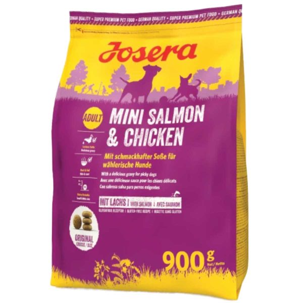 Josera Mini Adult Dog with Salmon & Chicken 900gr (Σολομός - Κοτόπουλο)