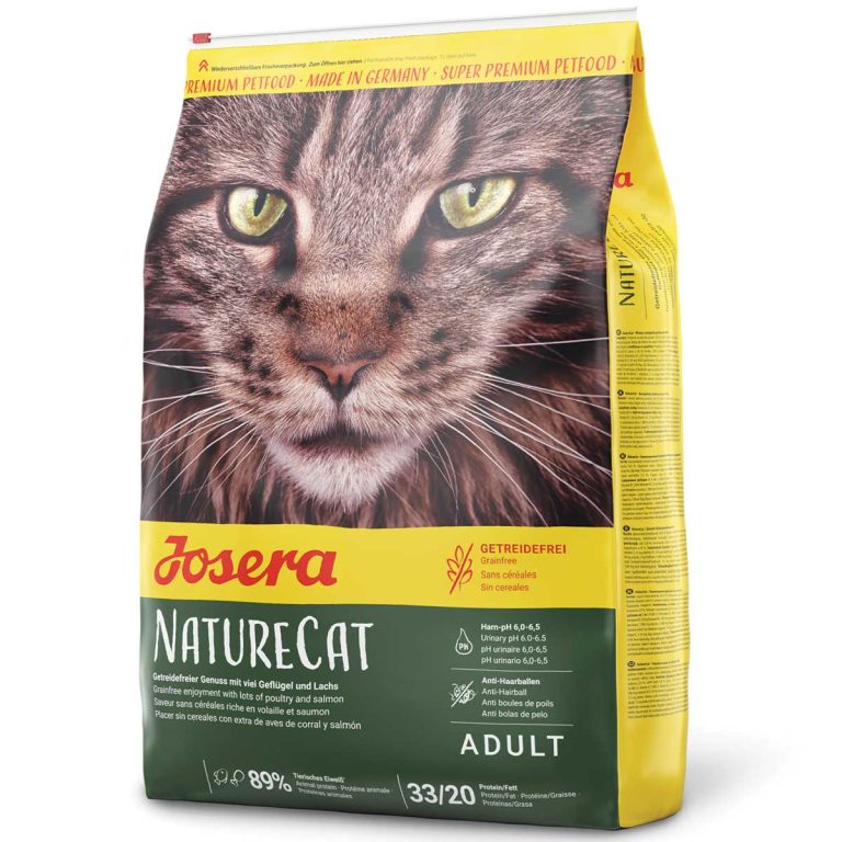 Josera NatureCat 33/20 Adult Cat Grain Free with Poultry & Salmon 400gr (Πουλερικά - Σολομός)