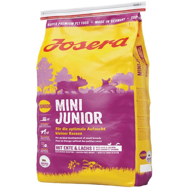 Josera Mini Junior Dog with Duck & Salmon 10kg (Πάπια - Σολομός)