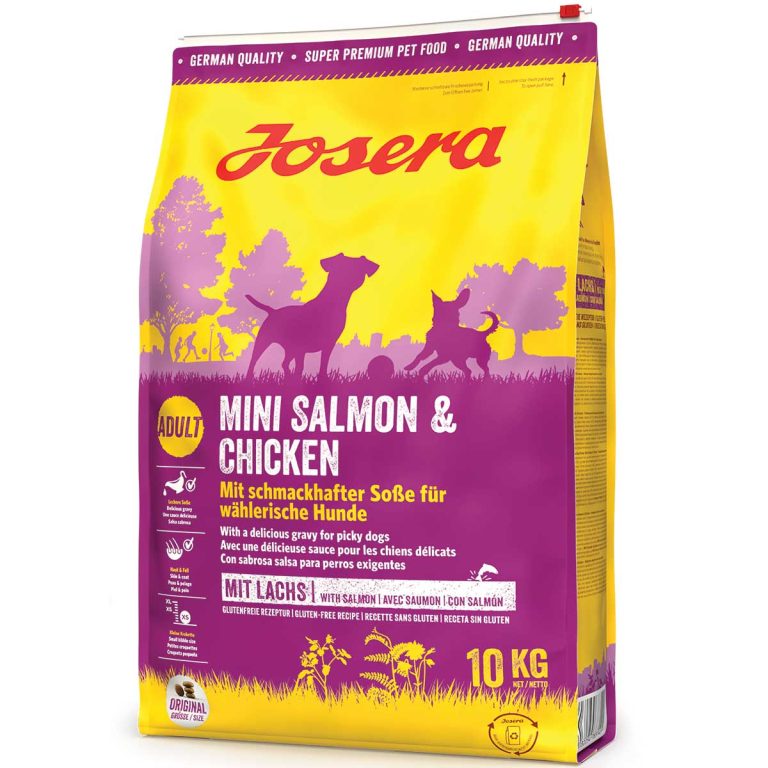 Josera Mini Adult Dog with Salmon & Chicken 10kg (Σολομός - Κοτόπουλο)