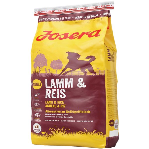 Josera Lamb & Rice Adult Dog 12.5kg (Αρνί - Ρύζι)