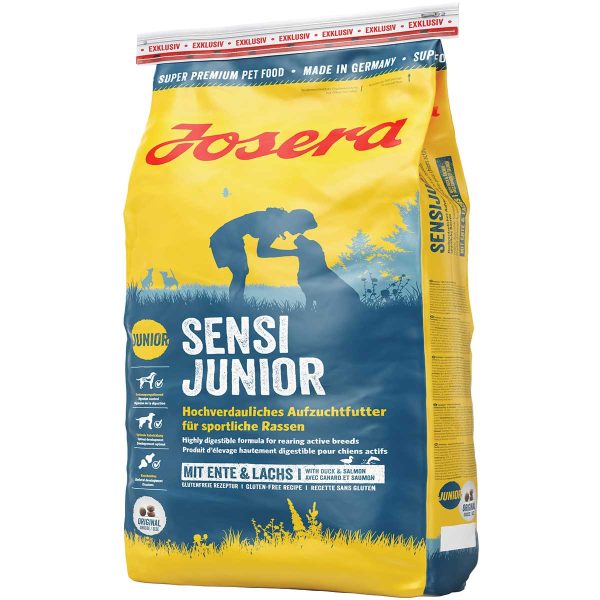 Josera Sensi Junior Dog with Duck & Salmon 12.5kg (Πάπια - Σολομός)