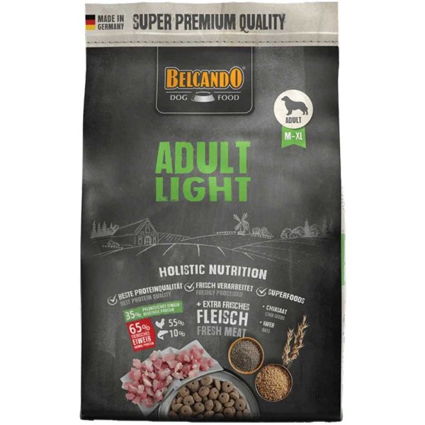 Belcando Adult Dog Light with Poultry 12.5kg + 1kg Δώρο (με Πουλερικά)