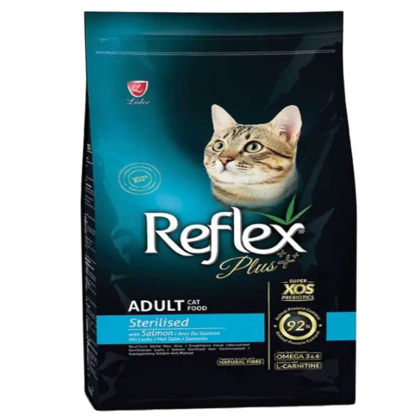 Reflex Plus Adult Cat Sterilised with Salmon 1.5kg (με Σολομό)