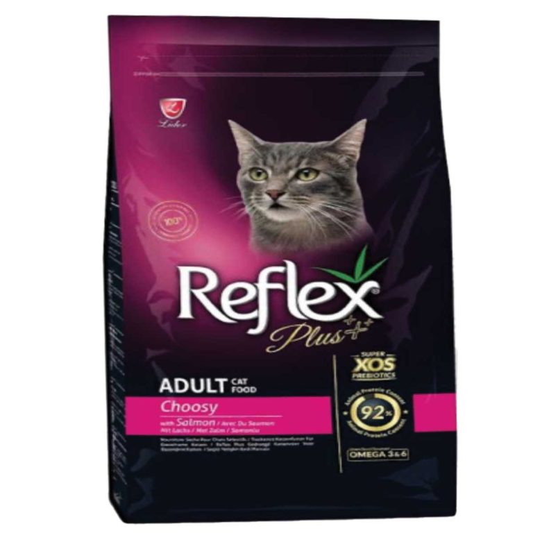 Reflex Plus Adult Cat Choosy with Salmon 1.5kg (με Σολομό)