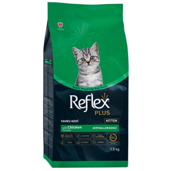 Reflex Plus Kitten Cat with Chicken 1.5kg (με Κοτόπουλο)