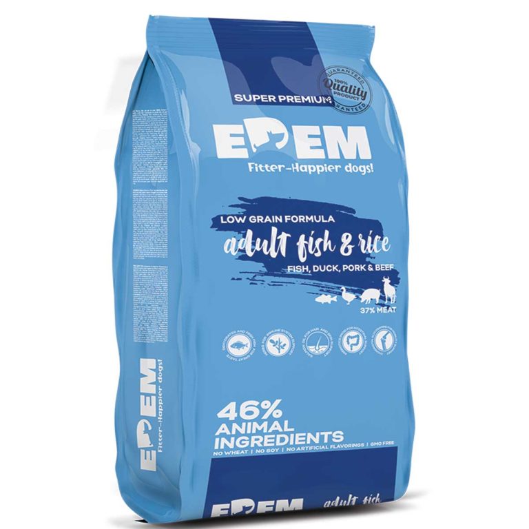 Edem Adult Dog Fish & Rice 2kg (Ψάρι - Ρύζι)