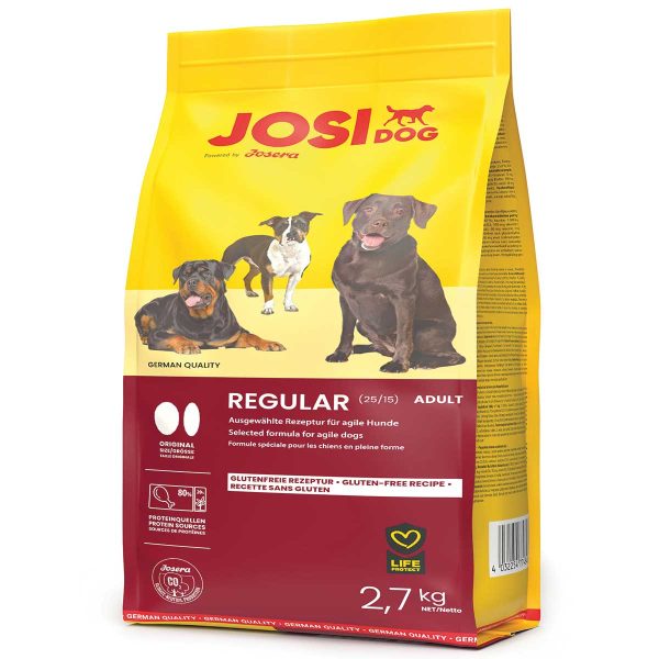 Josera Premium Plus JosiDog Regular Adult 3x2.7kg (Πουλερικά) (8.1kg)