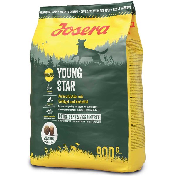 Josera Young Star Junior Dog with Poultry & Potato 900gr (Πουλερικά - Πατάτα)