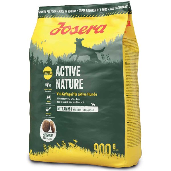 Josera Active Nature Adult Dog with Lamb & Rice 900gr (Αρνί - Ρύζι)