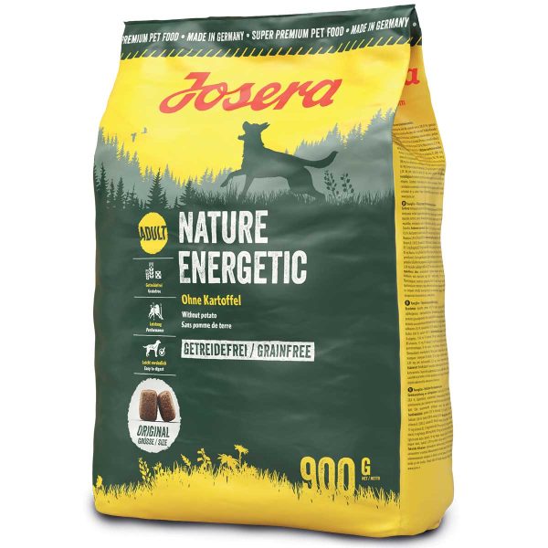 Josera Nature Energetic Adult Dog with Poultry & Sweet Potato 900gr (Πουλερικά - Γλυκοπατάτα)