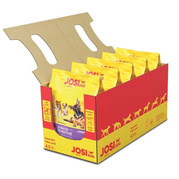 Josera Premium Plus JosiDog Junior Sensitive 5x900gr (Πουλερικά - Ρύζι) (4.5kg)