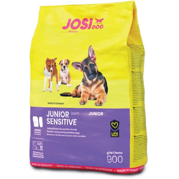 Josera Premium Plus JosiDog Junior Sensitive 900gr (Πουλερικά - Ρύζι)