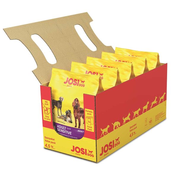 Josera Premium Plus JosiDog Adult Sensitive 5x900gr (Πουλερικά - Ρύζι) (4.5kg)