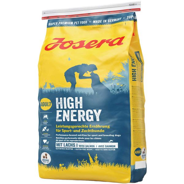 Josera High Energy Adult Dog with Salmon & Rice 12.5kg (Σολομός - Ρύζι)