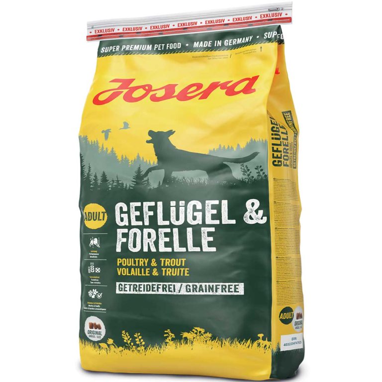 Josera Nature Adult Dog with Poultry & Trout 12.5kg (Πουλερικά - Πέστροφα)