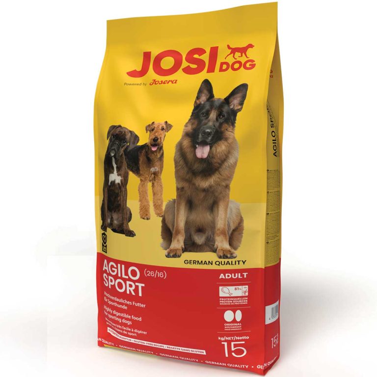 Josera Premium Plus JosiDog Agilo Sport Adult 15kg (Πουλερικά - Σολομός - Ρύζι)