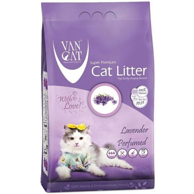 Van Cat Clumping Cat Litter Lavander 10kg (11.8lt) (Χοντρόκοκκη - Λεβάντα)