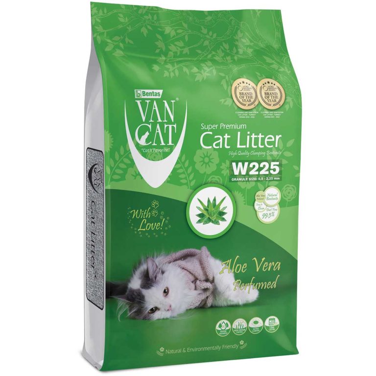 Van Cat Clumping Cat Litter Aloe Vera 5kg (5.9lt) (Αλόη)